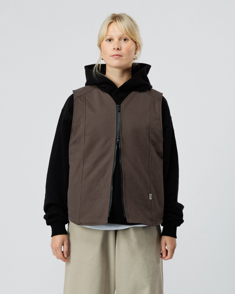 Mill Vest - Brown