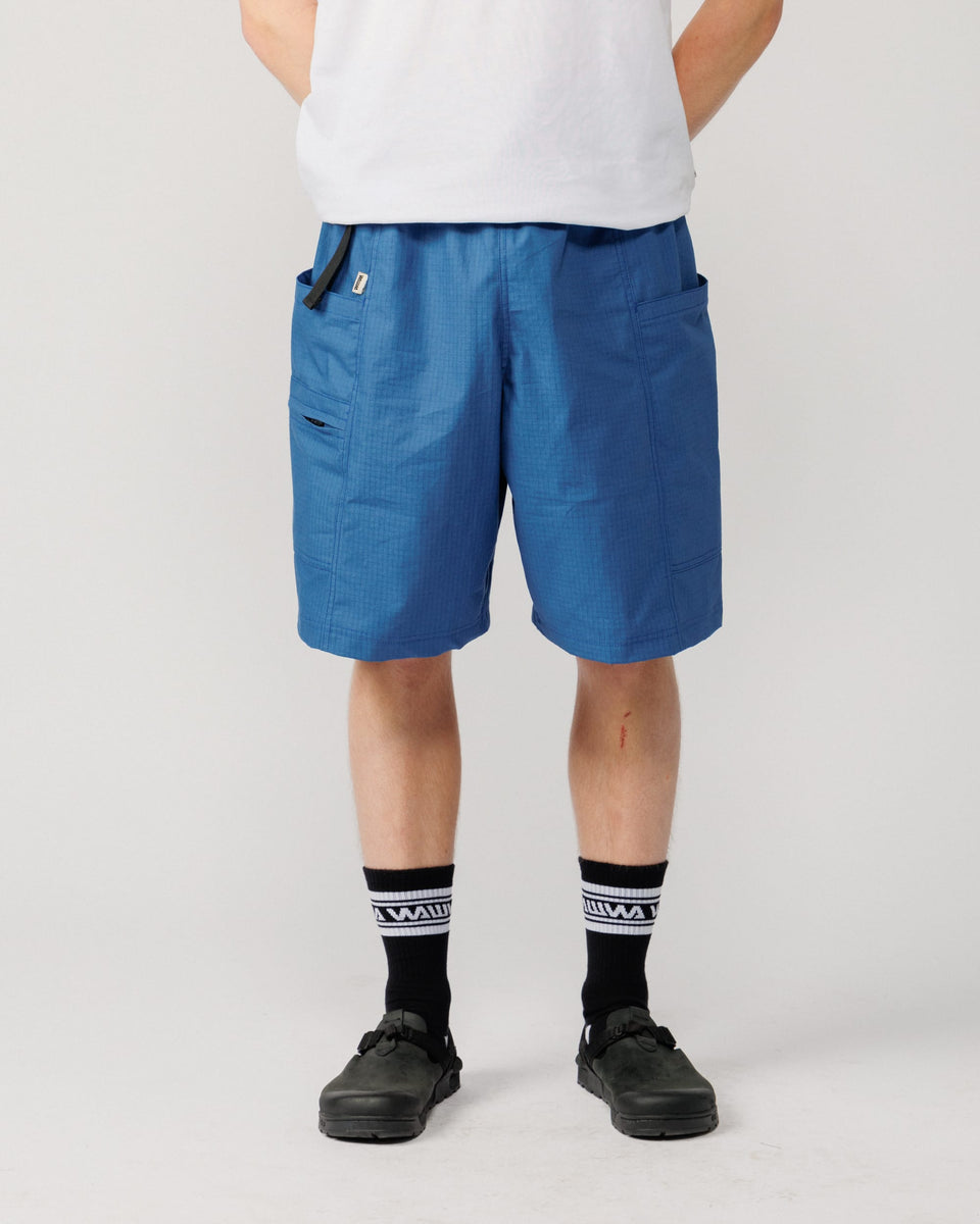 Ripstop Zama Hiking Shorts - Sky Blue – WAWWA Ф