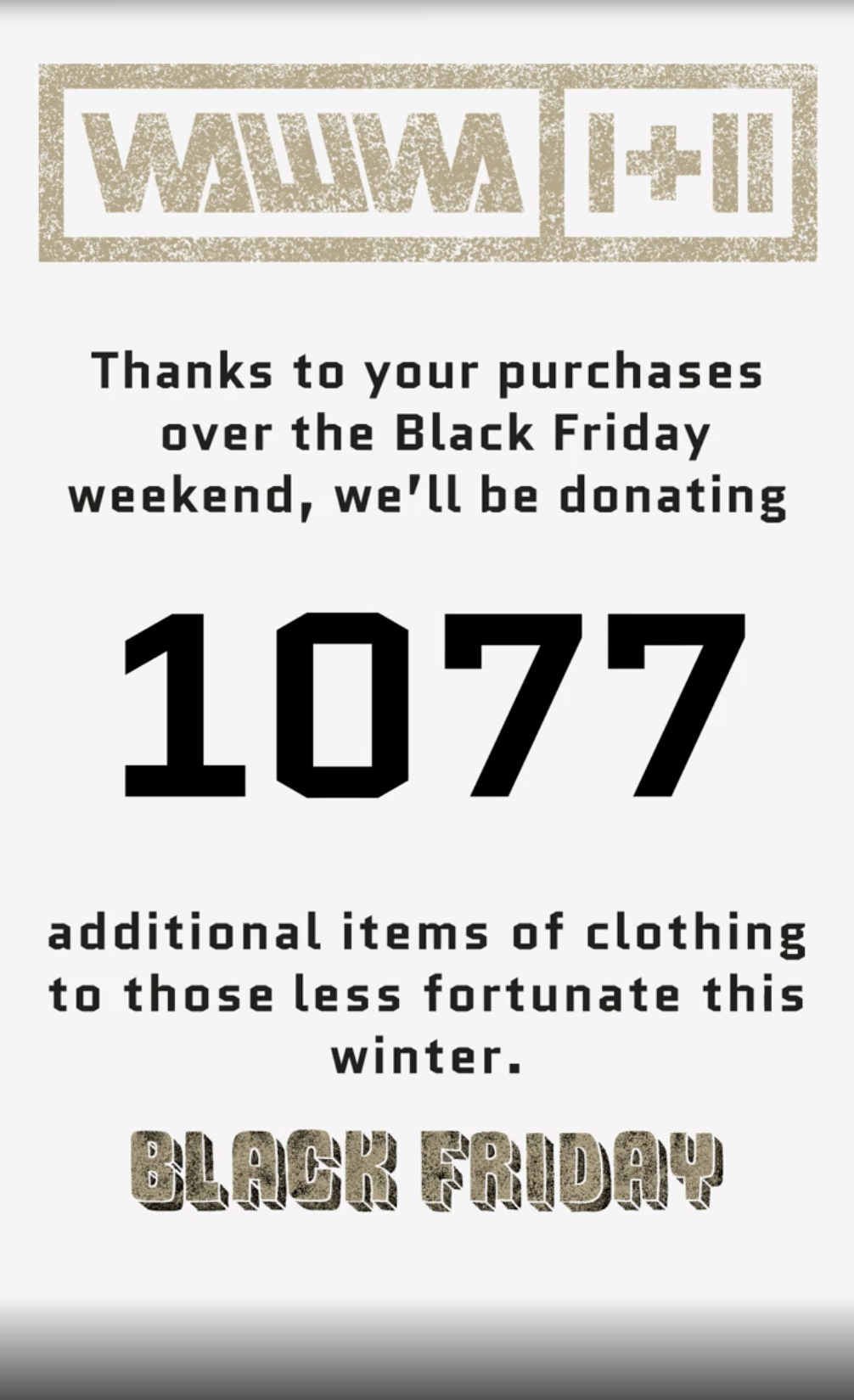 Black Friday and Cyber Weekend