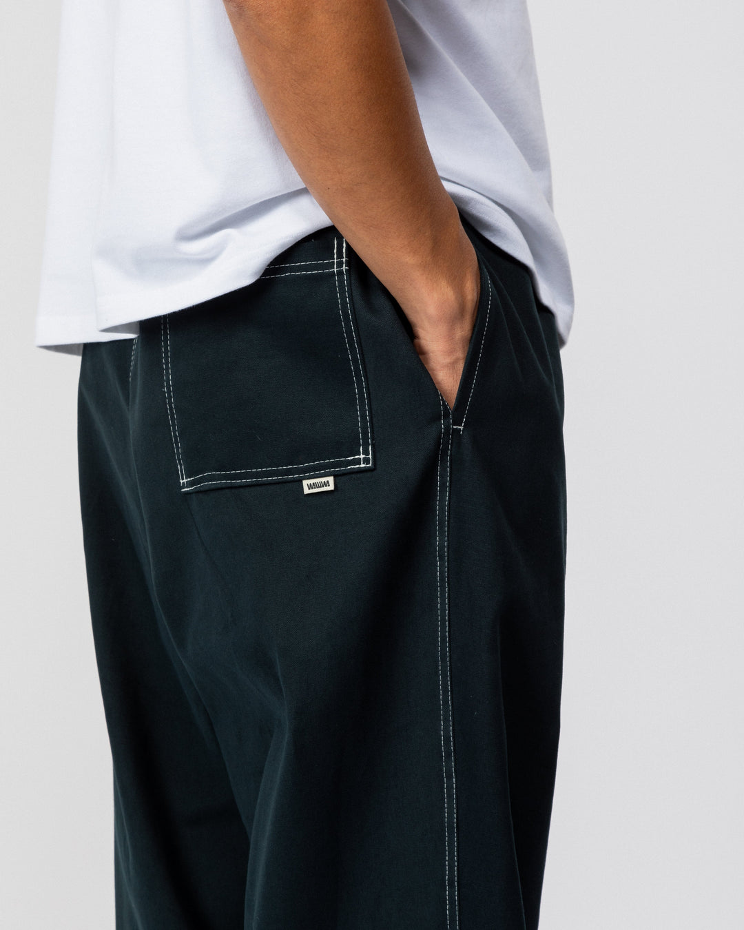 Zama Pant - Navy Contrast