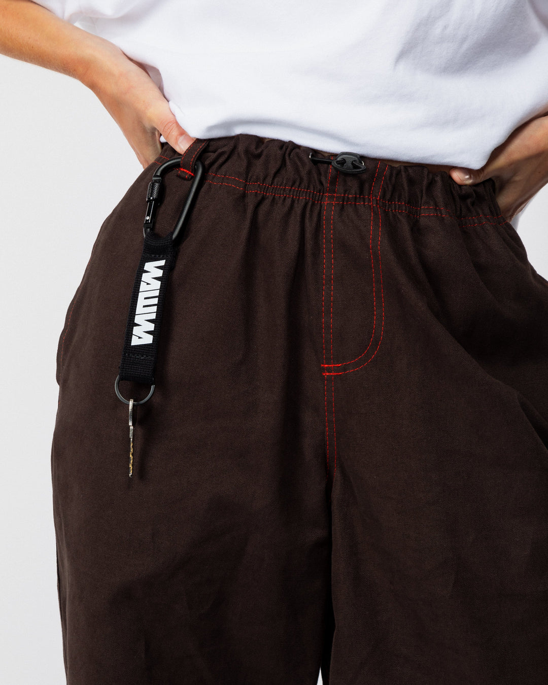 Zama Pant - Brown Contrast