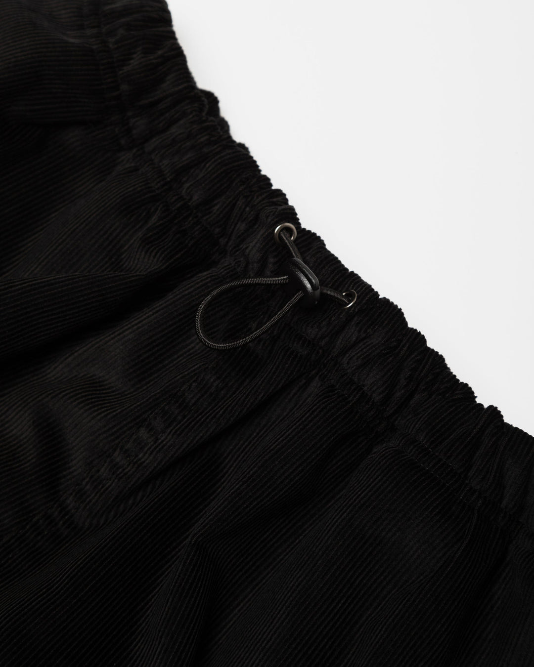 Corduroy A Line Skirt - Black