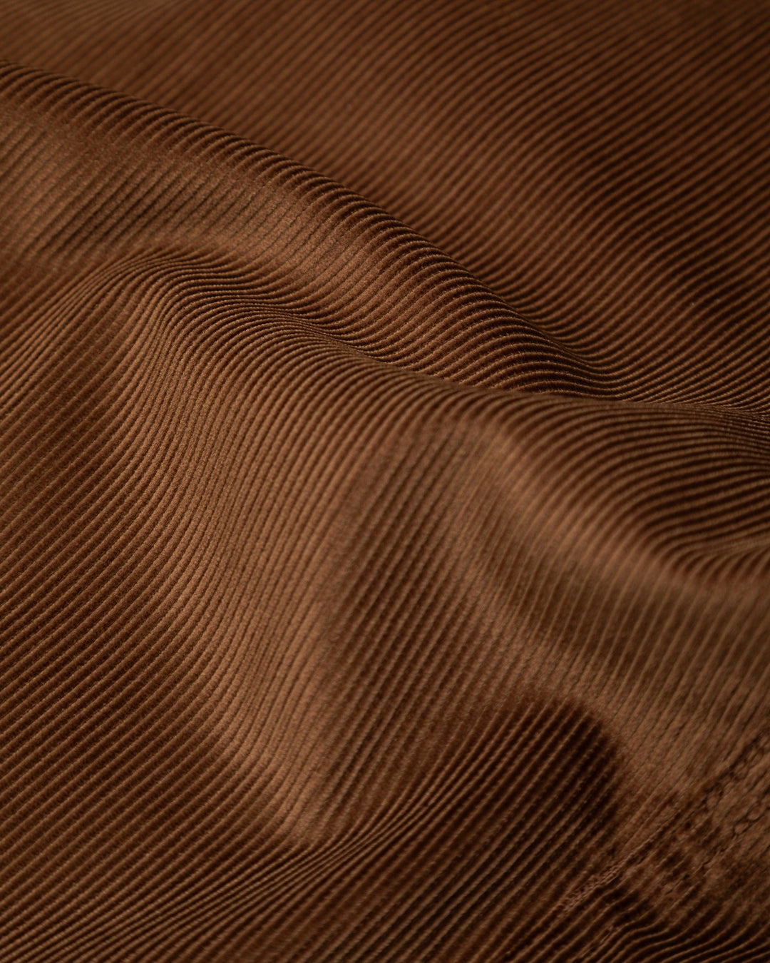 Corduroy A Line Skirt - Tan Brown