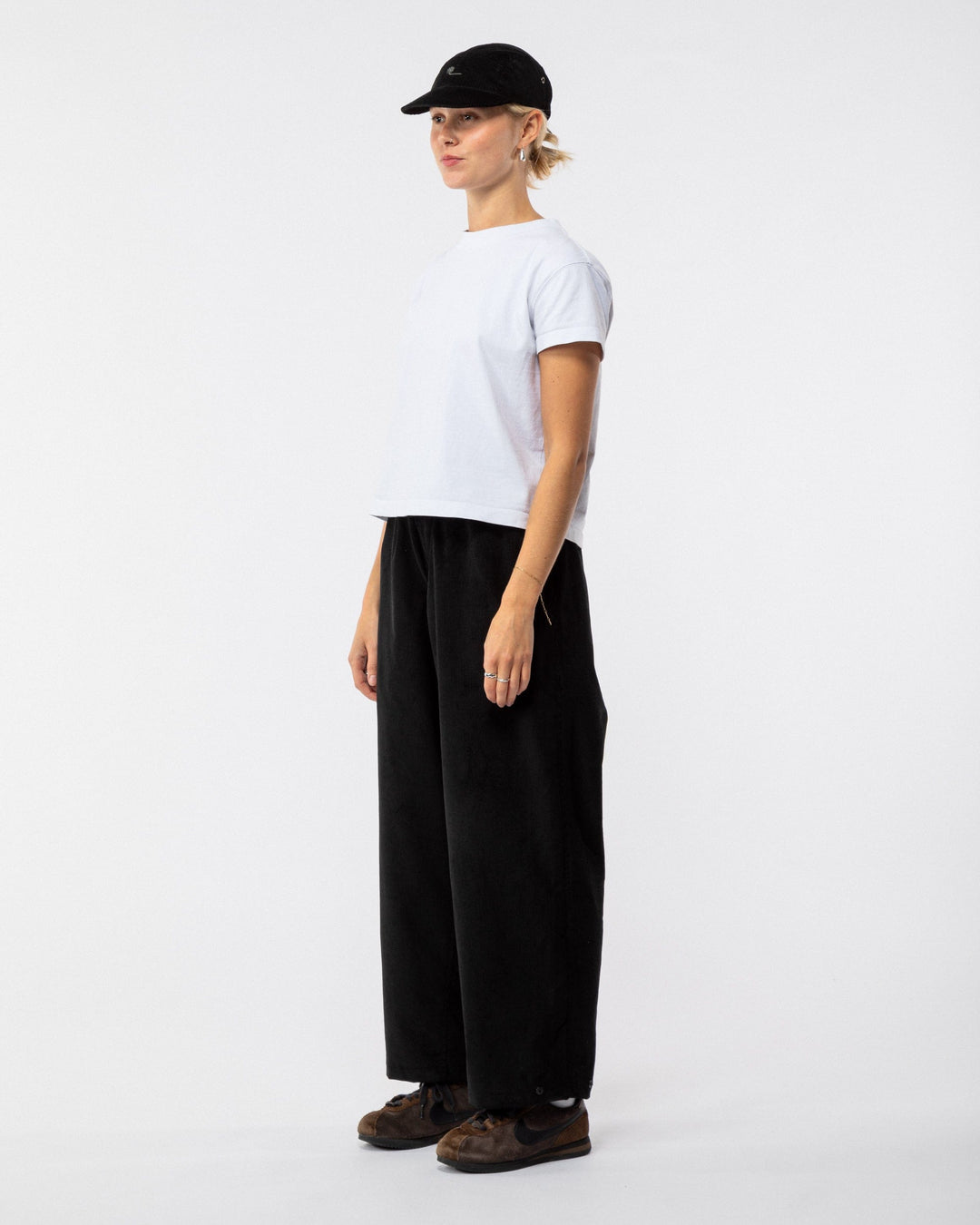 Corduroy Zama Pants - Black