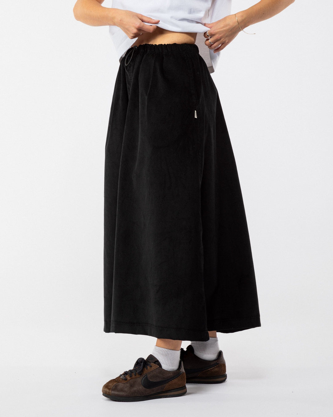 Ayla A-Line Skirt - Black