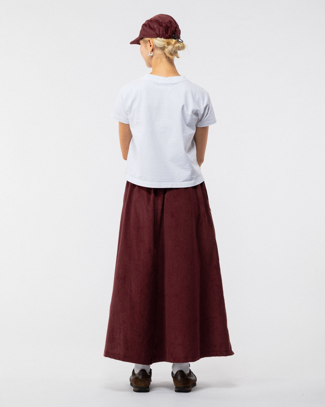 Ayla A-Line Skirt - Berry