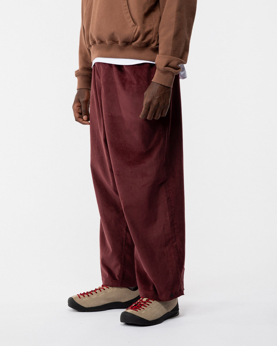 Corduroy Zama Pants - Berry