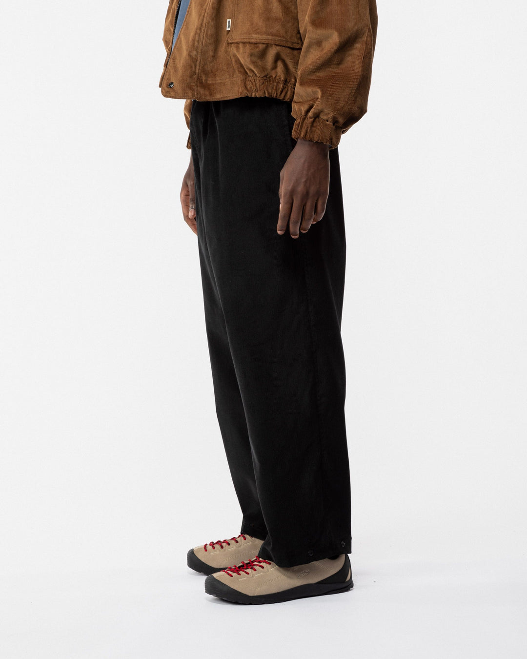 Corduroy Zama Pants - Black