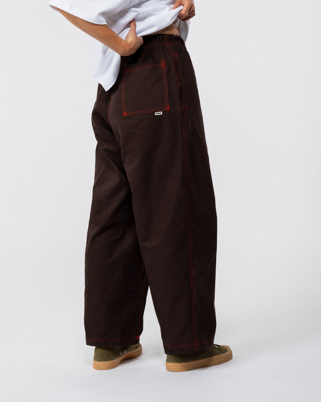 Zama Pant - Brown Contrast