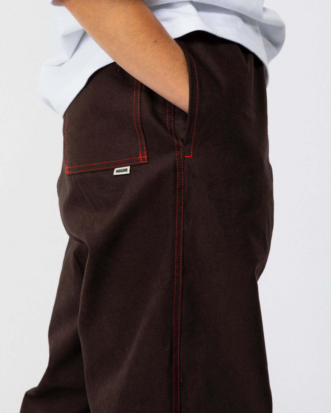 Zama Pant - Brown Contrast