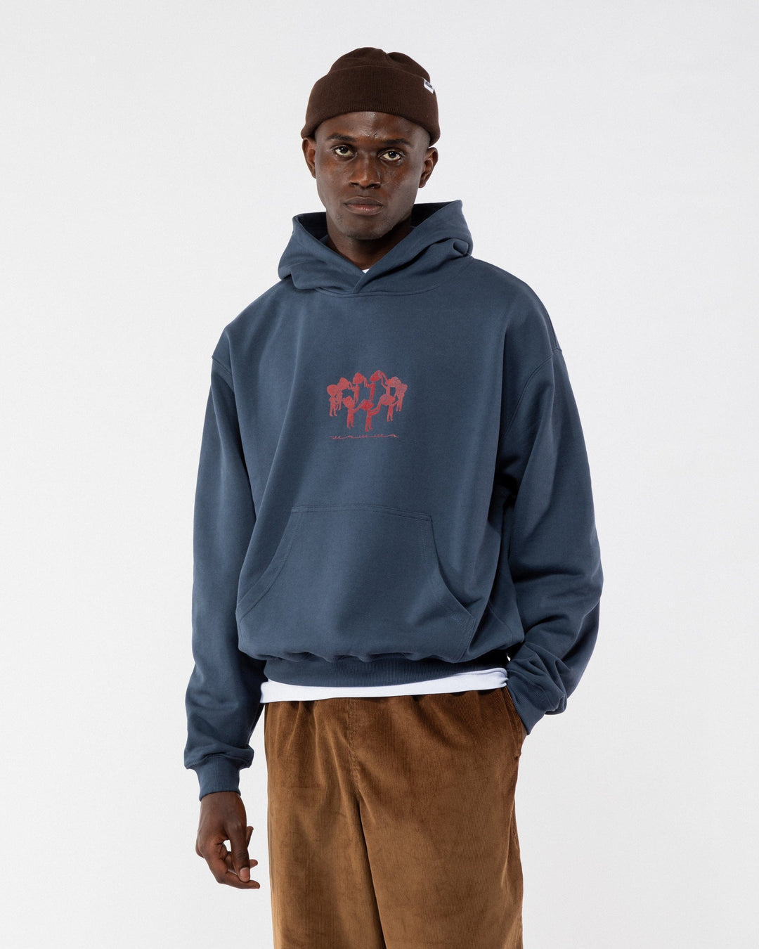 Linear Notion Hoody - Navy