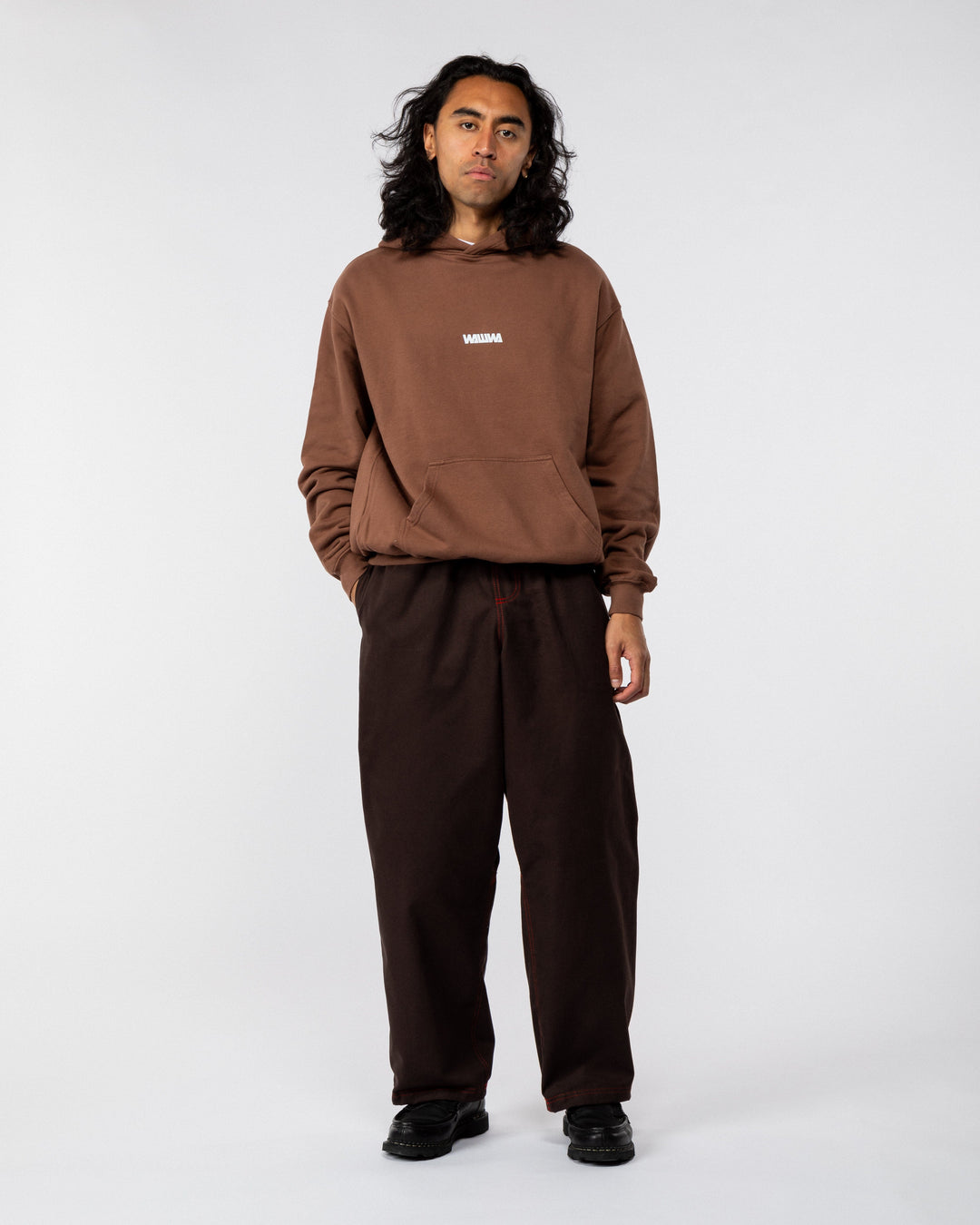 Zama Pant - Brown Contrast