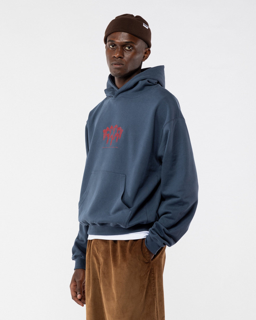 Linear Notion Hoody - Navy