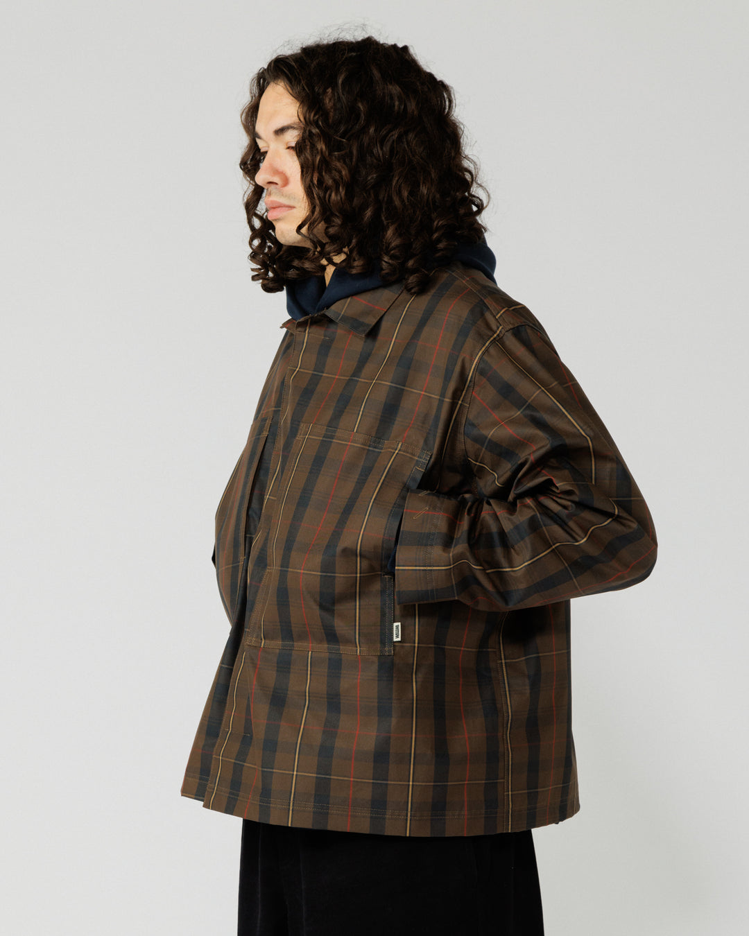Nell Overshirt - Brown Check