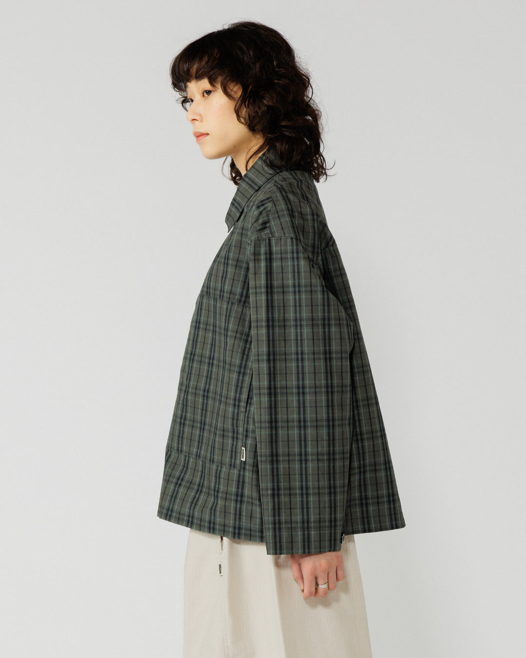 Nell Overshirt - Charcoal Check