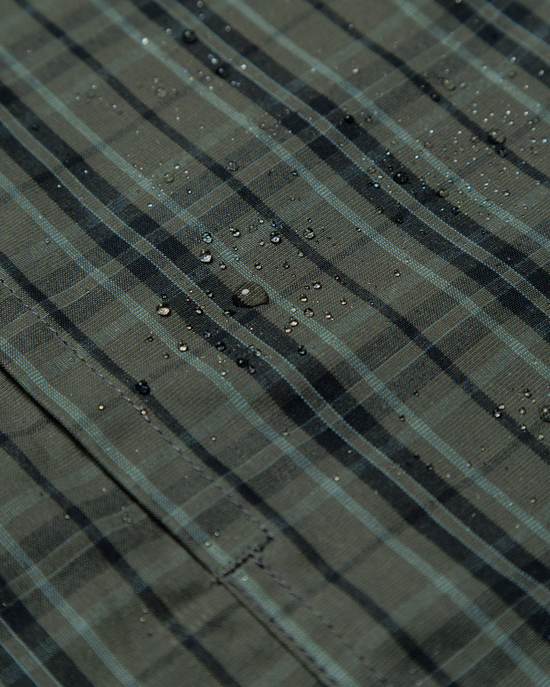 Detachable Hood - Charcoal Check