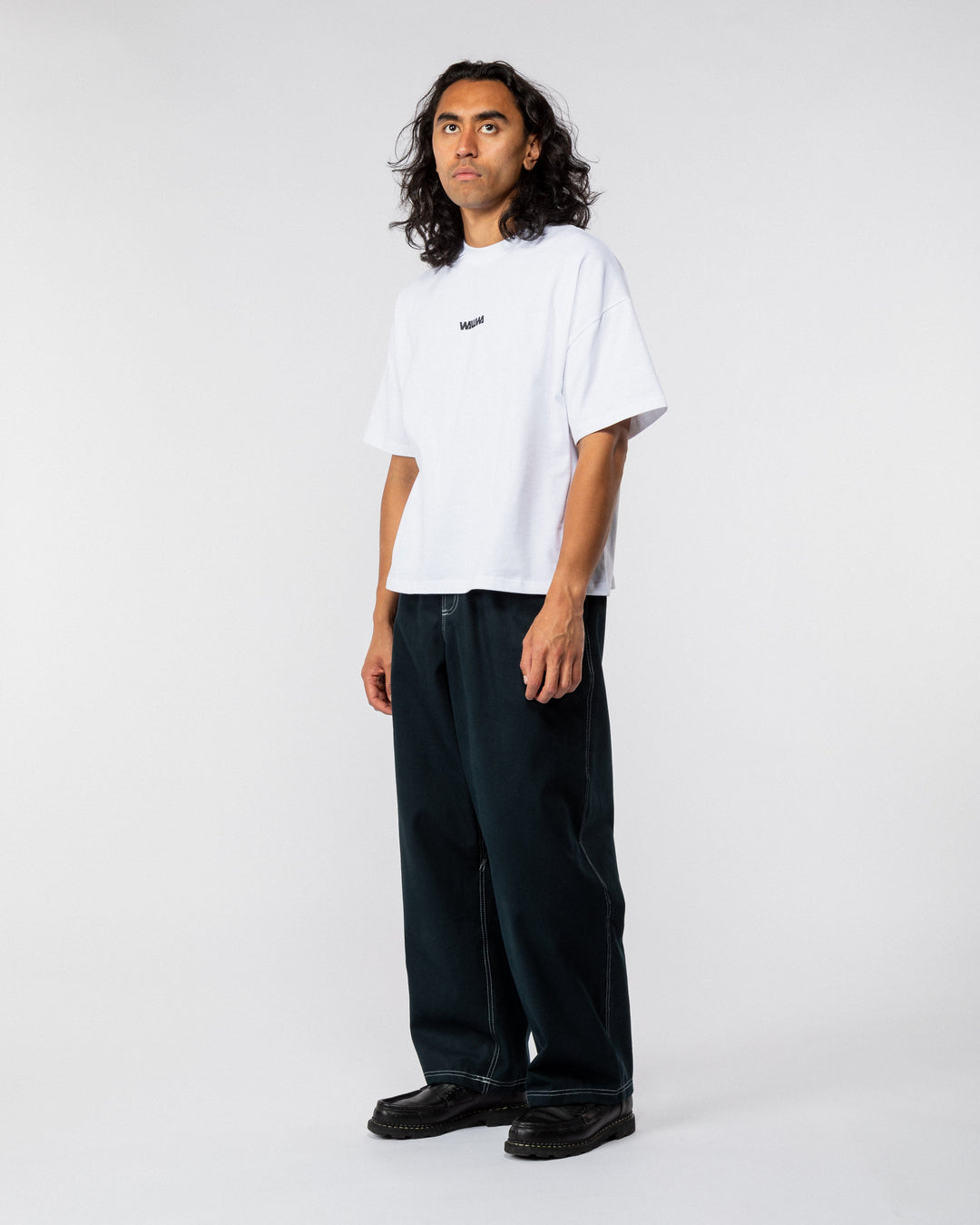 Zama Pant - Navy Contrast