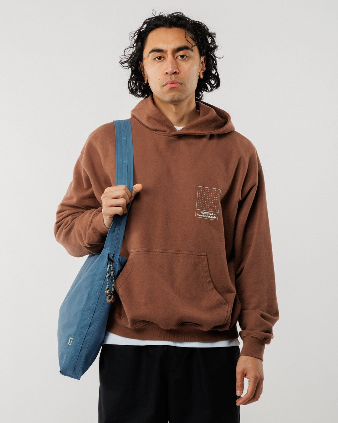 Water Resistant Bar Tack Tote - Slate