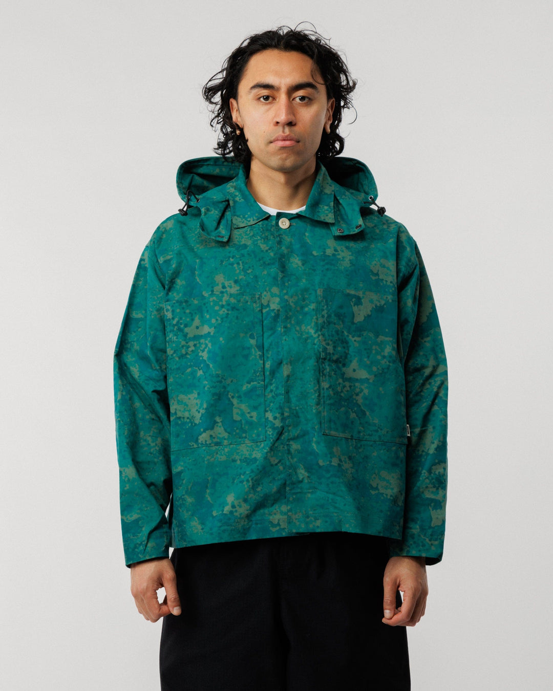 Detachable Hood - Blue Ink