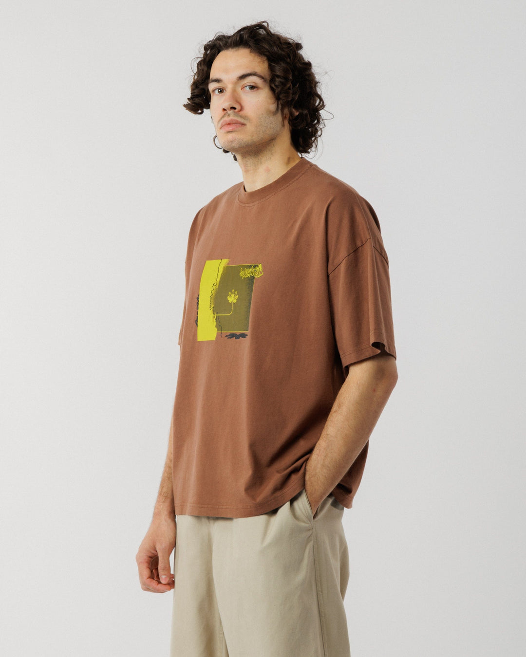 Shadow Canyon Box T-Shirt - Brown