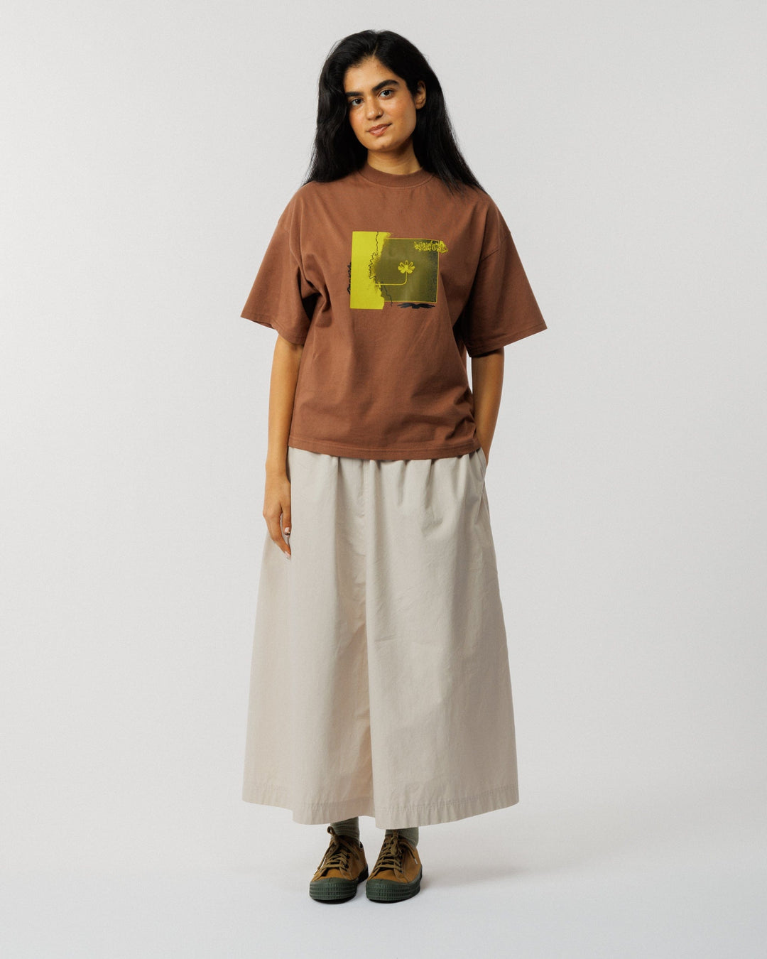 Shadow Canyon Box T-Shirt - Brown