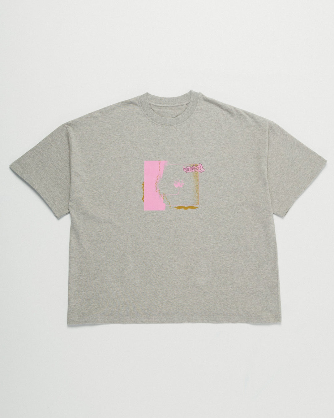 Shadow Canyon Box T-Shirt - Grey Marl