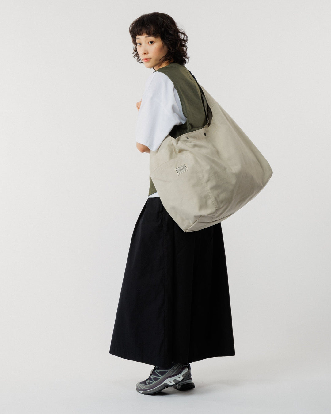 Studio Crossbody Tote - Stone