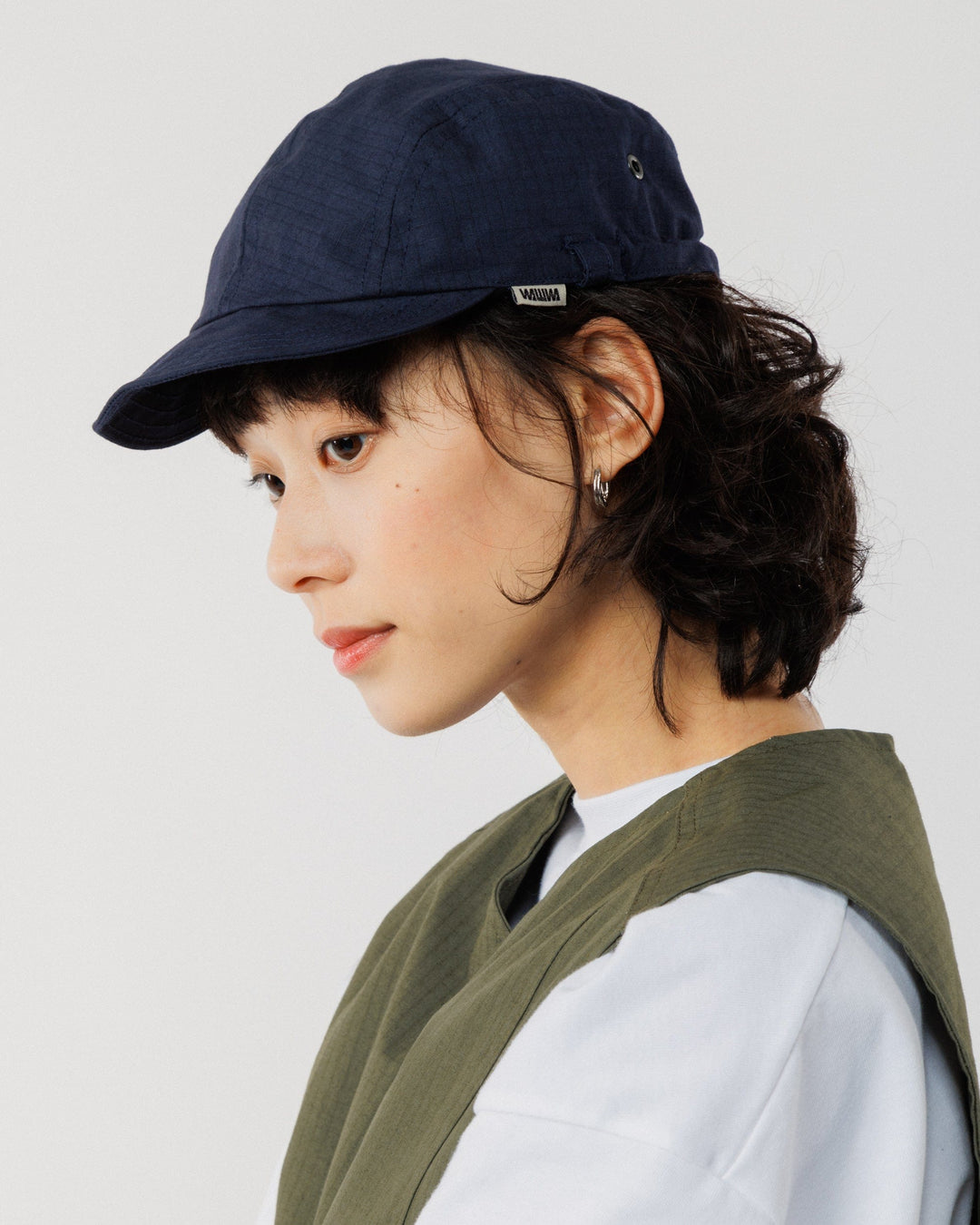 Moleskin Lined Oak Cap - Navy