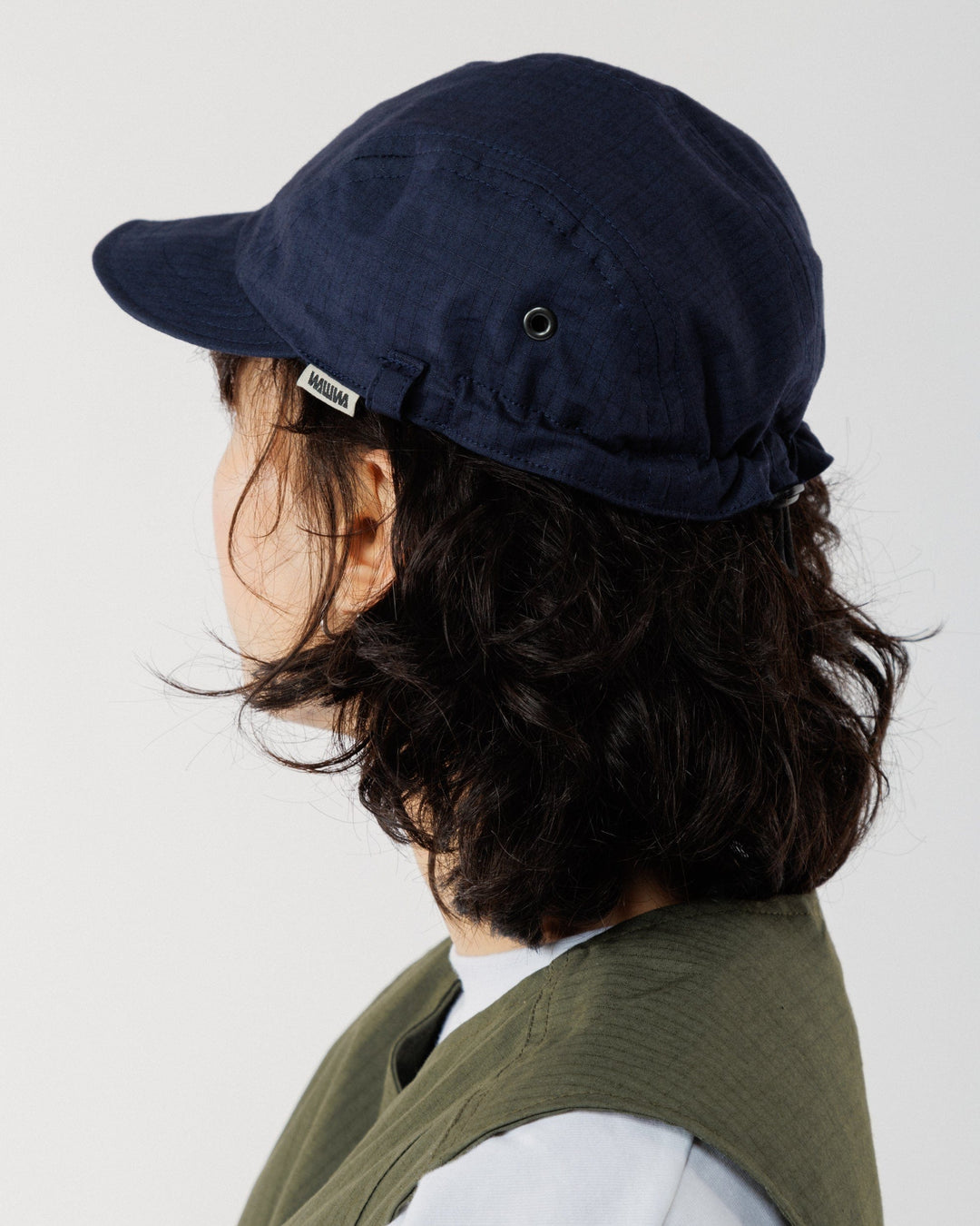 Moleskin Lined Oak Cap - Navy