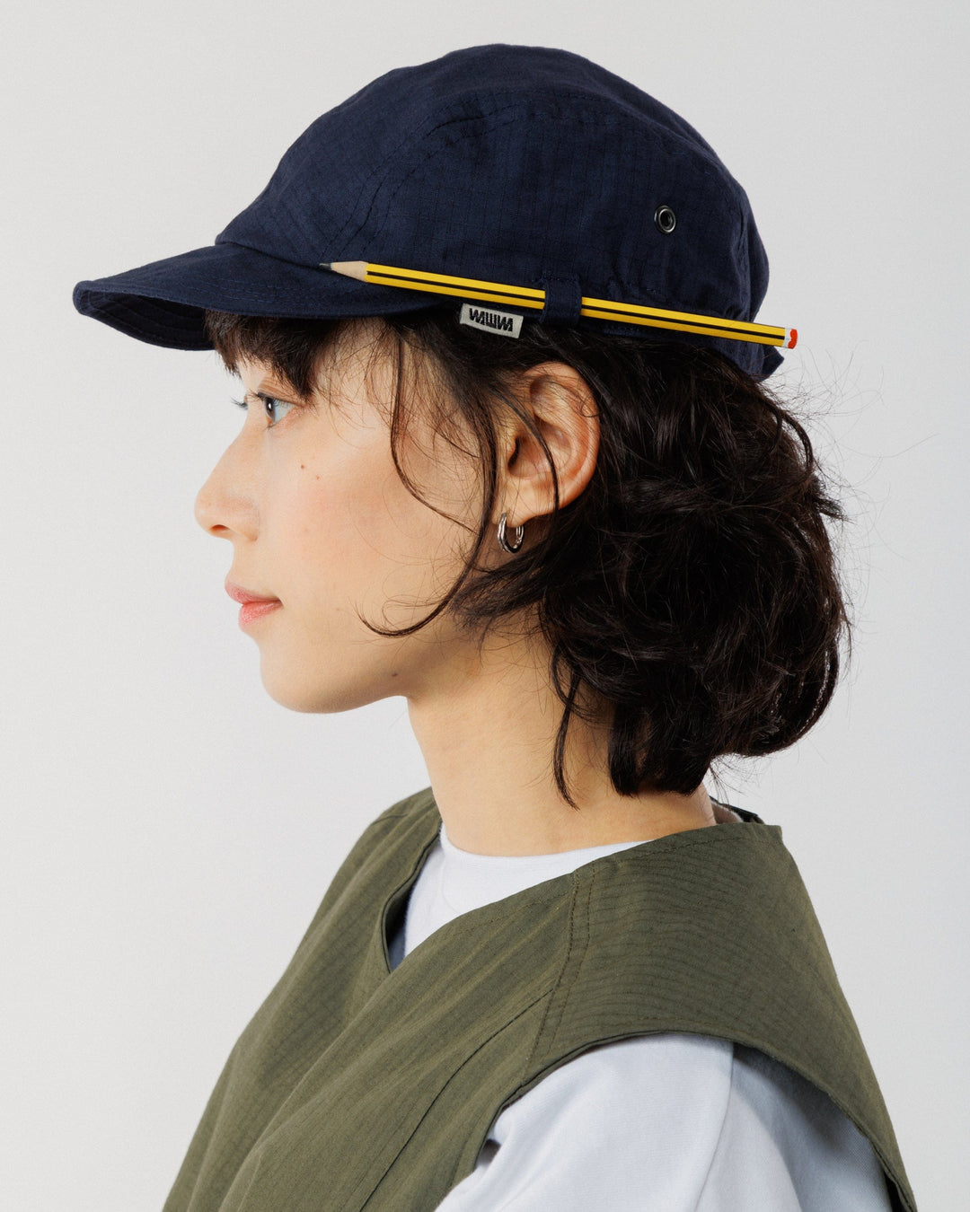 Moleskin Lined Oak Cap - Navy