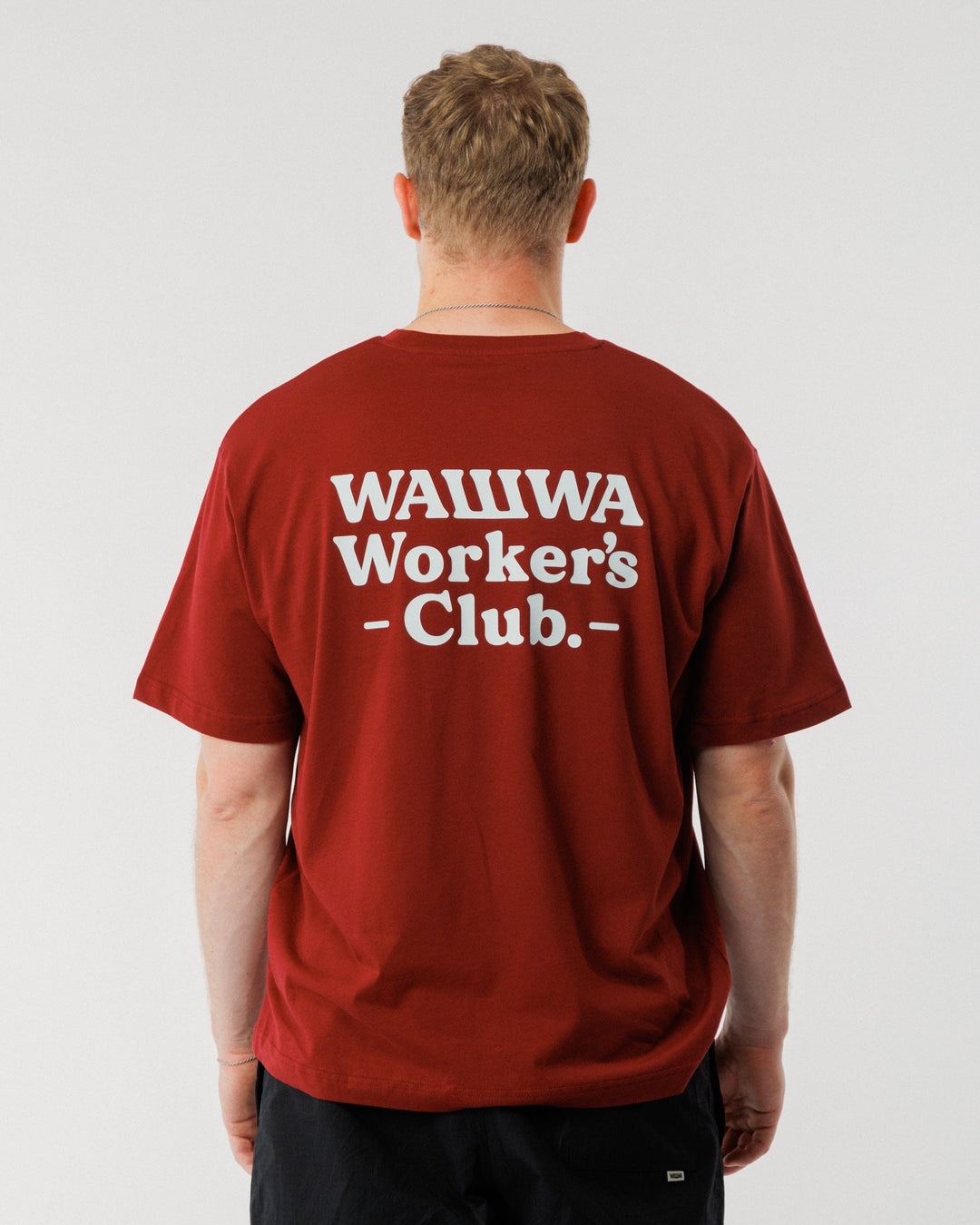 Worker's Box T-Shirt - Claret
