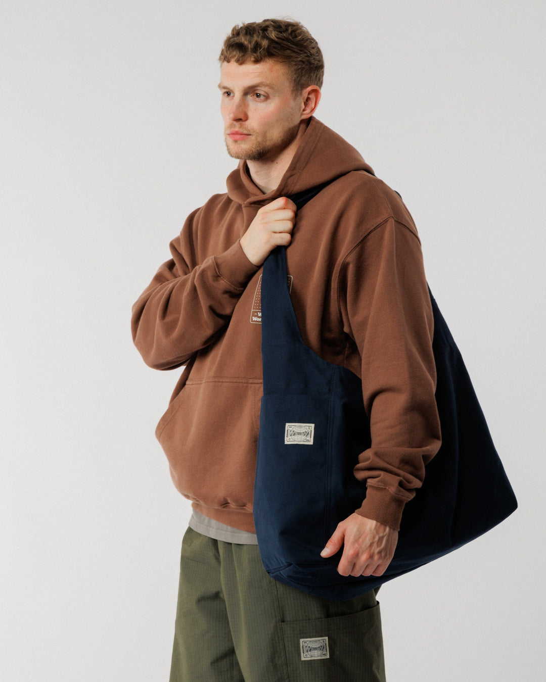 Studio Crossbody Tote - Navy