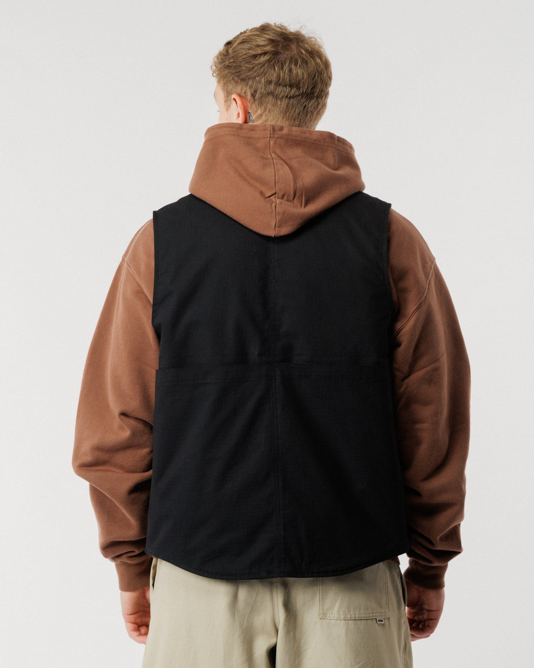 Ripstop Studio Vest - Black