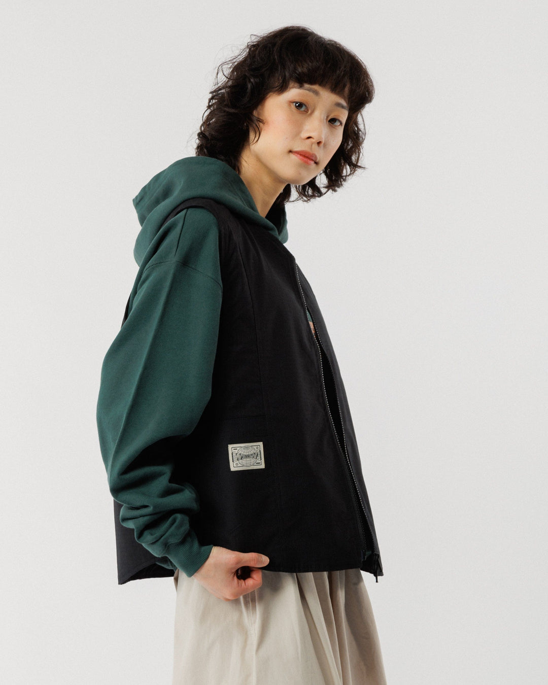 Ripstop Studio Vest - Black