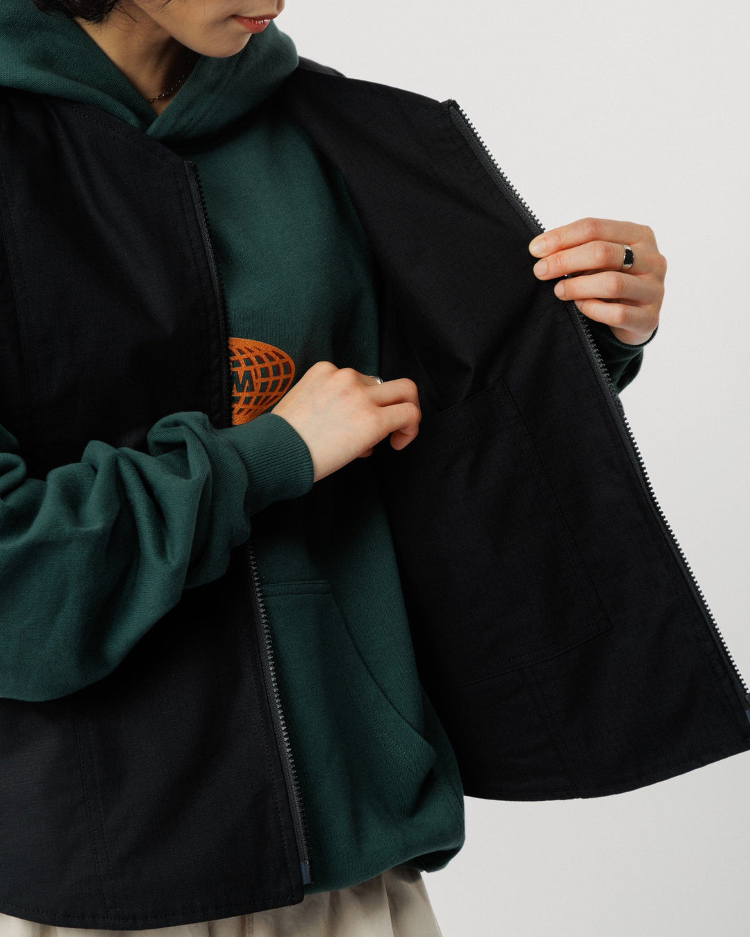 Ripstop Studio Vest - Black