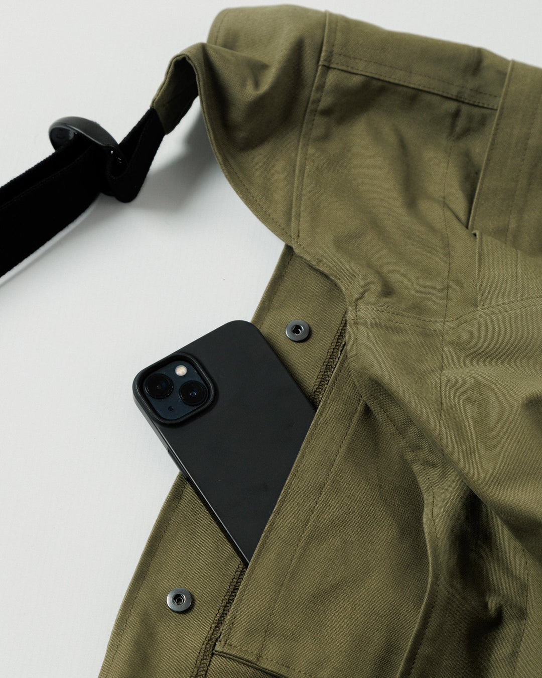 Studio Crossbody Tote - Khaki