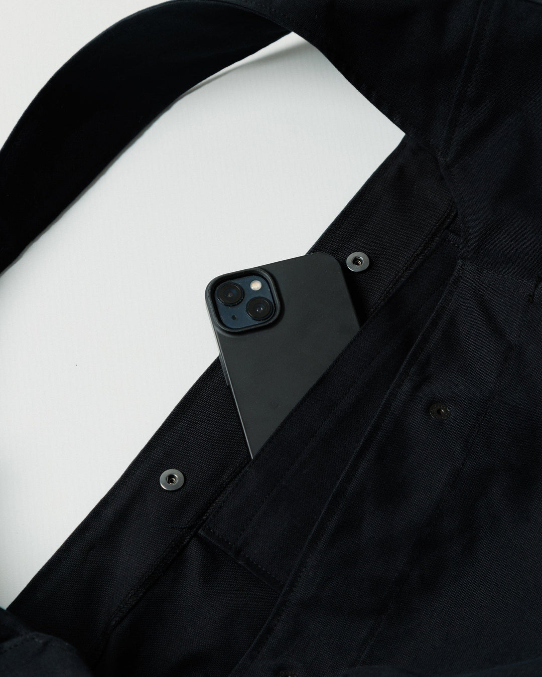 Studio Crossbody Tote - Black