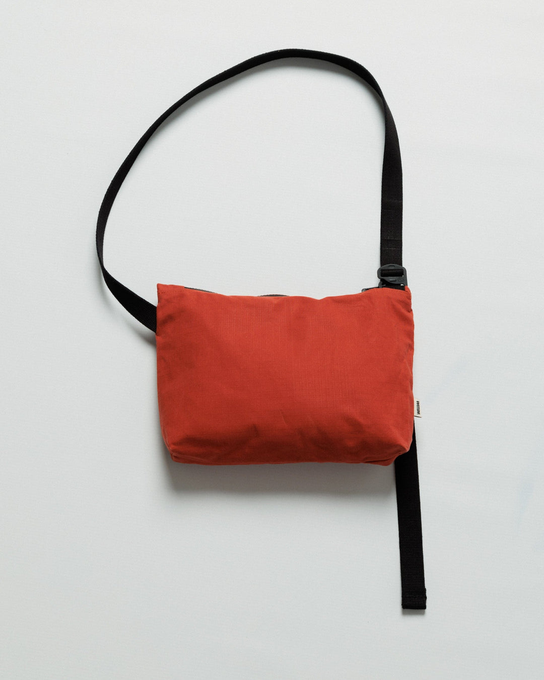 Mini Water Resistant Messenger Bag - Biscuit Orange