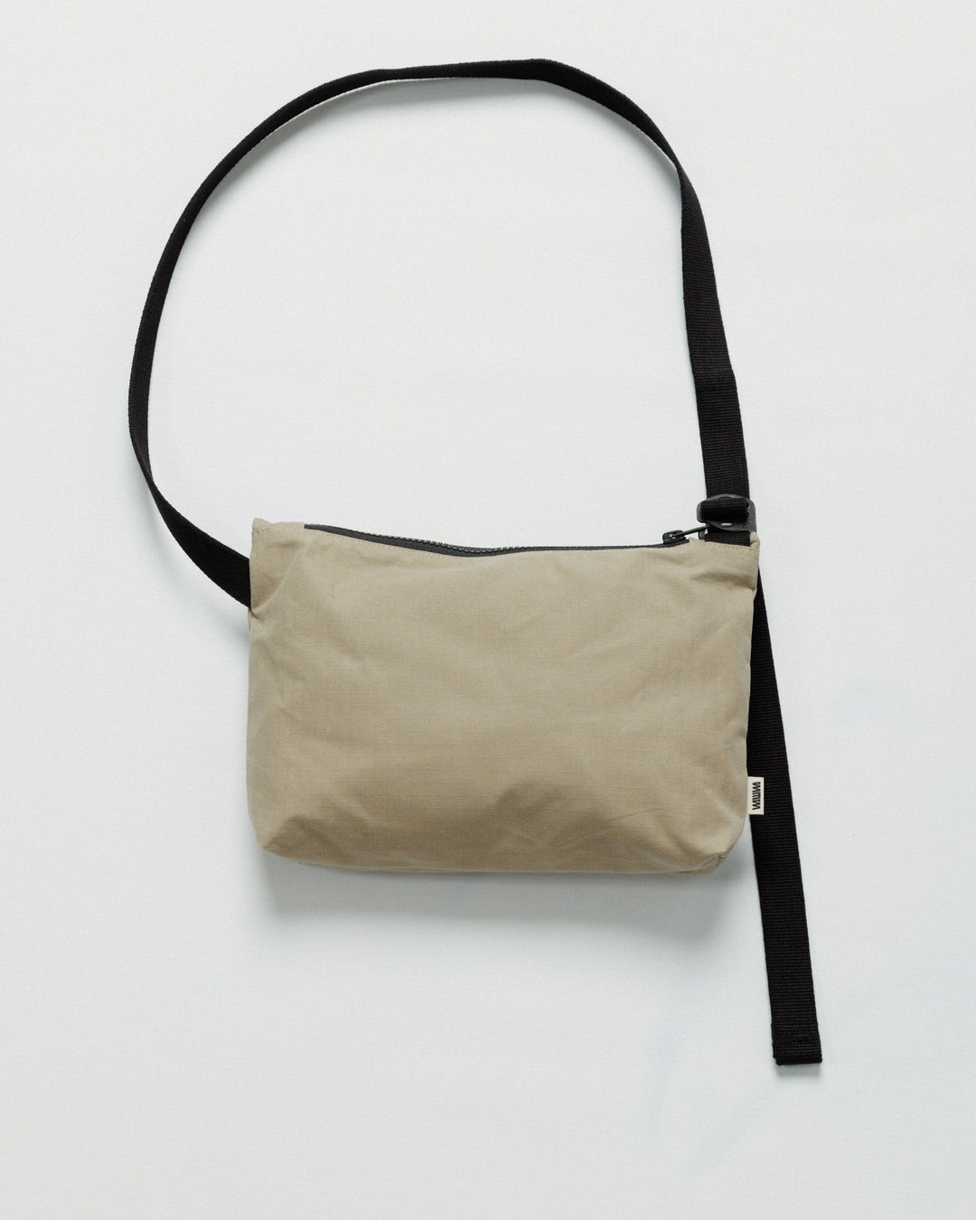 Mini Water Resistant Messenger Bag - Stone