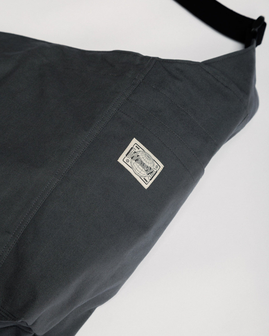 Water Resistant Studio Ripstop Crossbody Tote - Charcoal