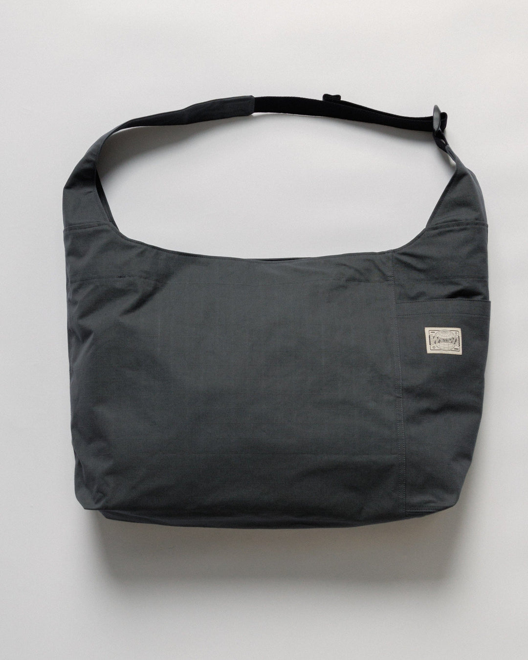 Water Resistant Studio Ripstop Crossbody Tote - Charcoal