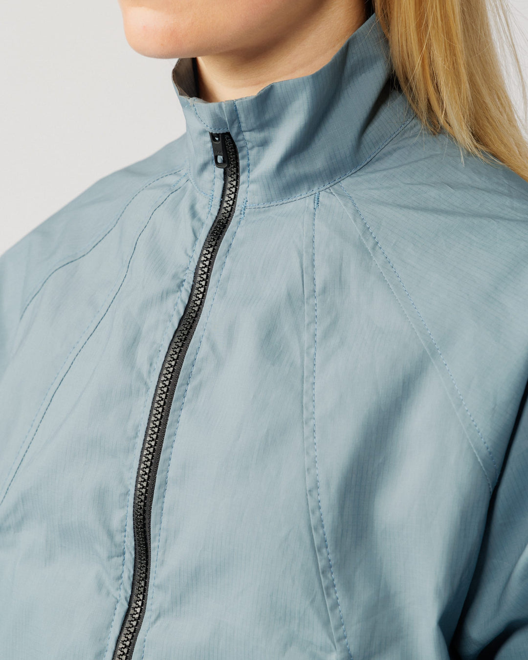 Phil Track Jacket - Dusty Blue