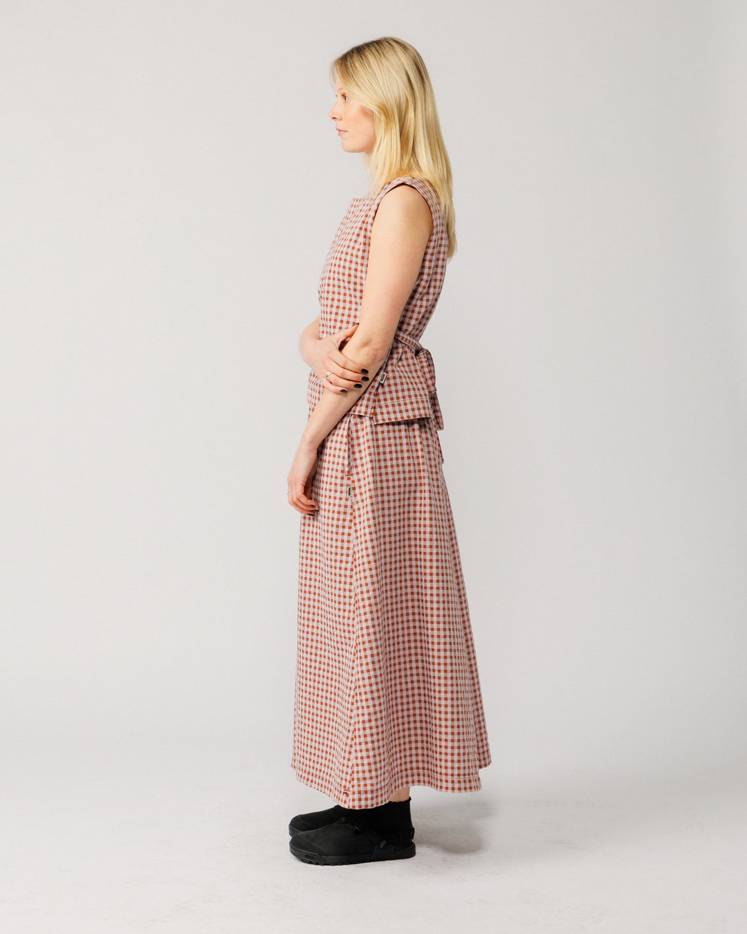 Aimee Top & Ayla Skirt Co-Ord - Red Check