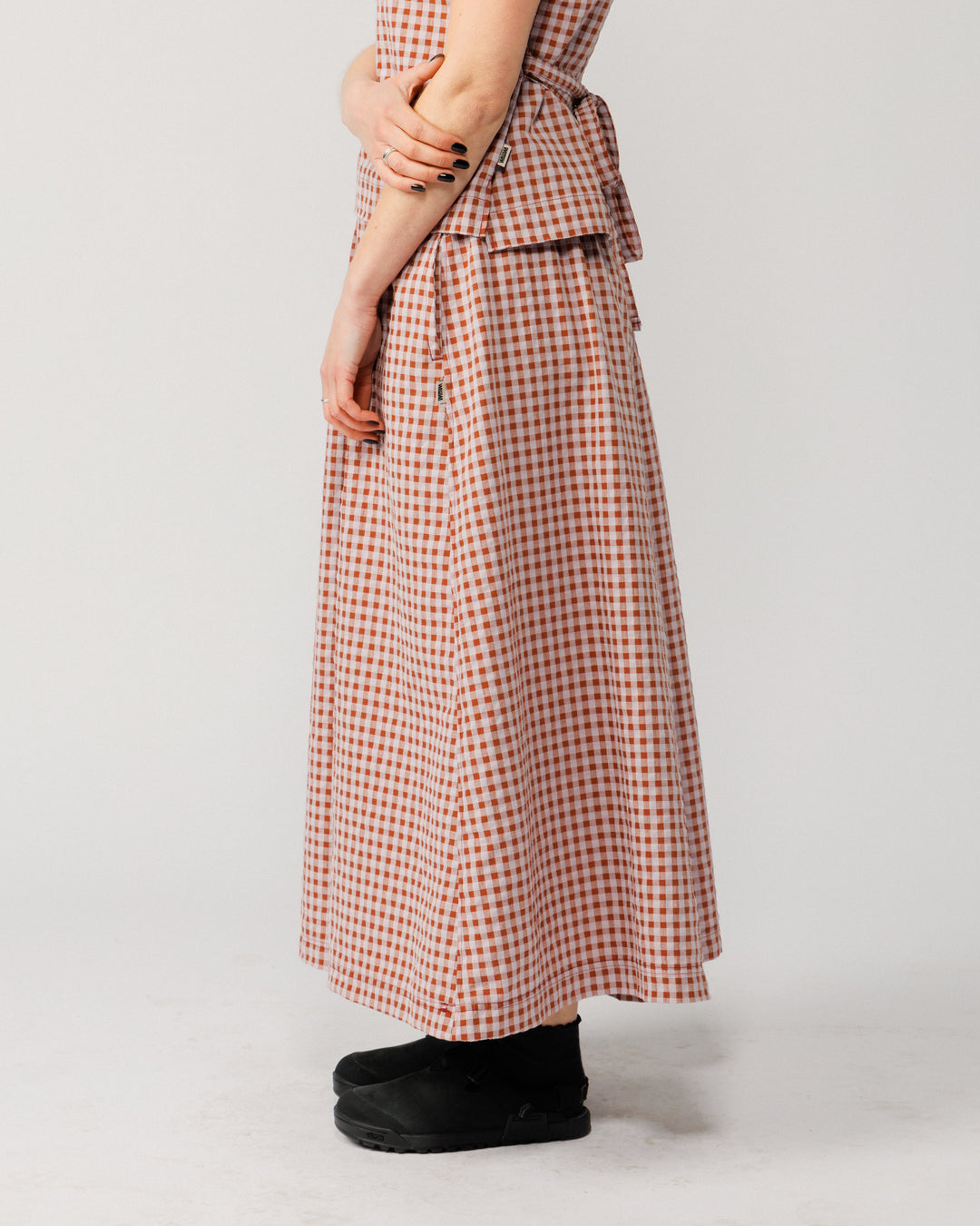 Aimee Top & Ayla Skirt Co-Ord - Red Check