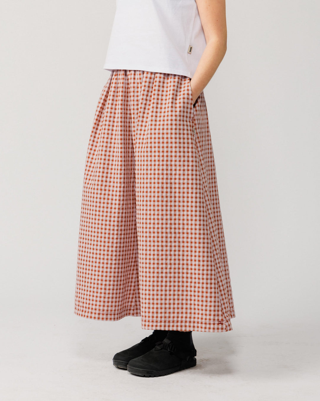 Ayla Skirt - Red Check