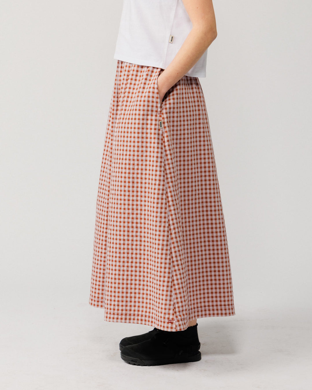 Ayla Skirt - Red Check