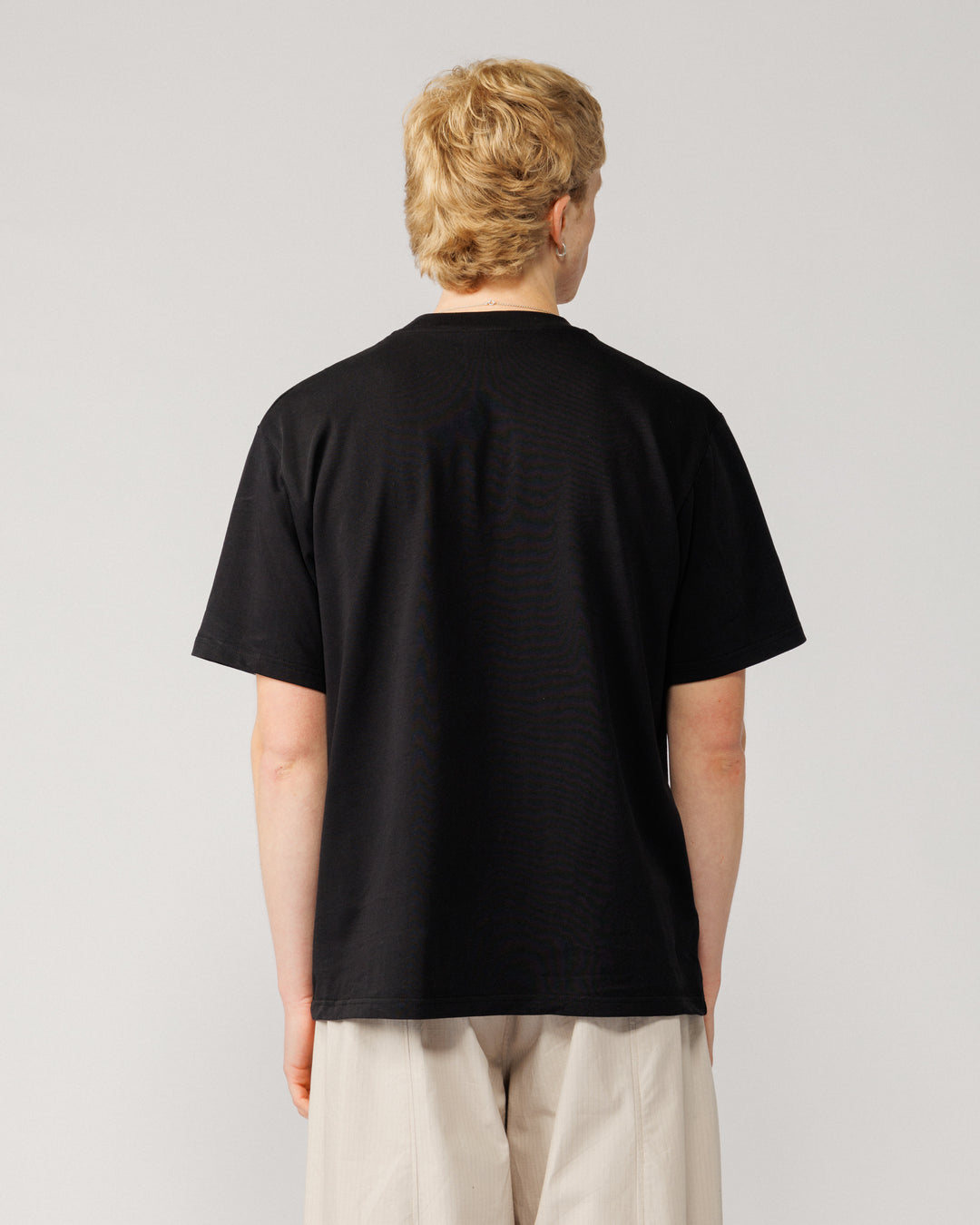 Mid-Weight Organic T-Shirt - Black