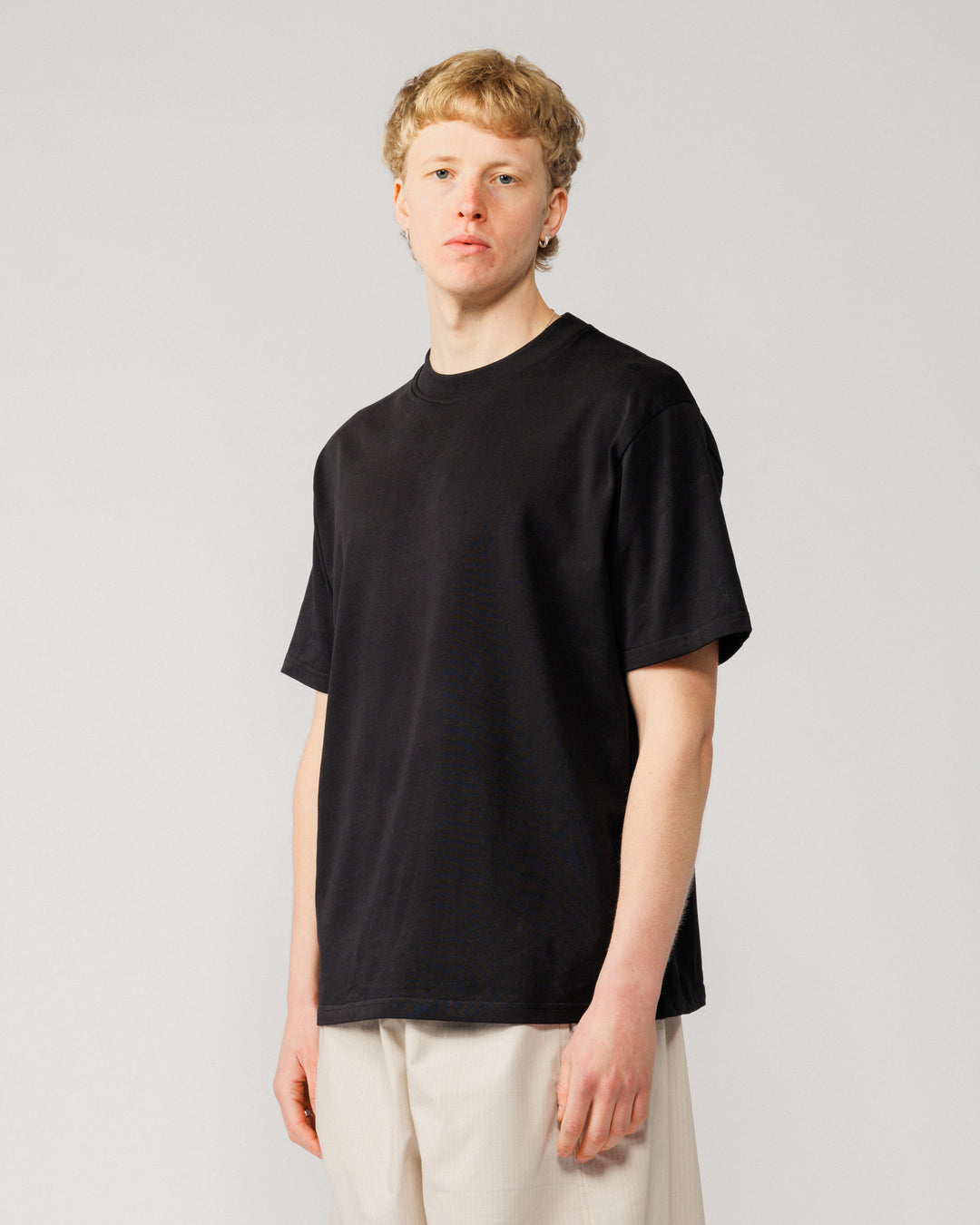 Mid-Weight Organic T-Shirt - Black