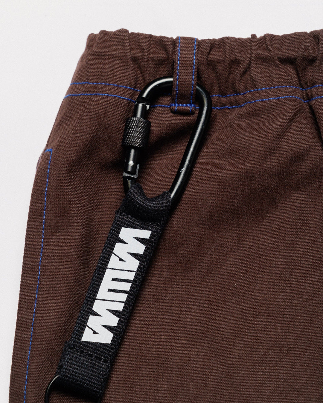 Zama Pant - Brown/Cobalt Contrast