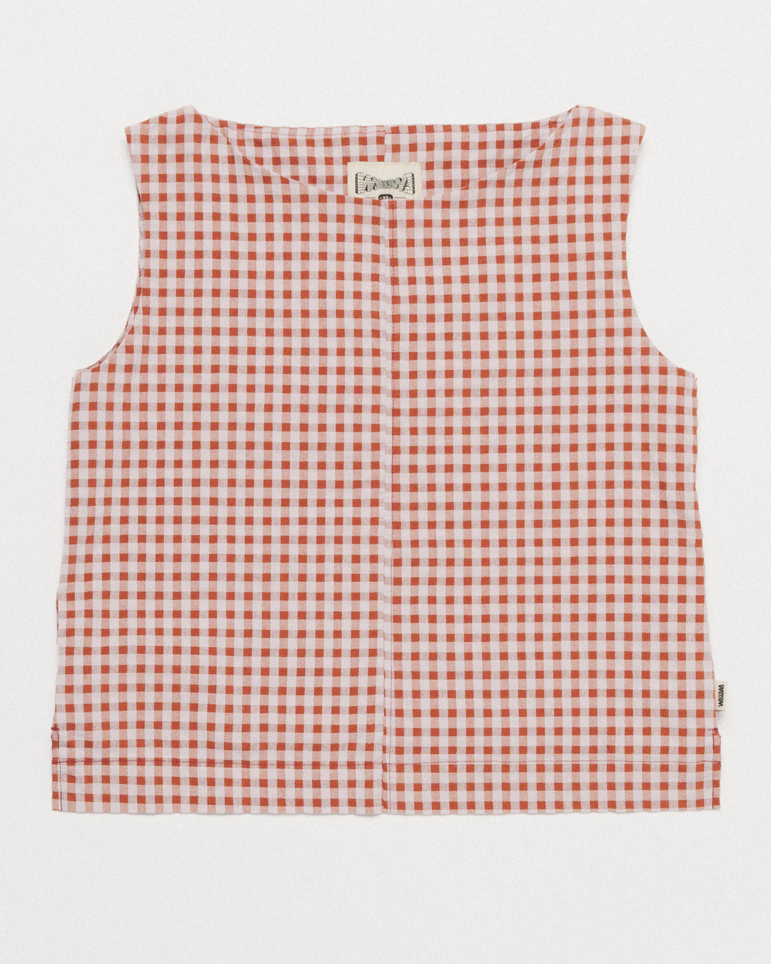 Aimee Top V2 - Red Check